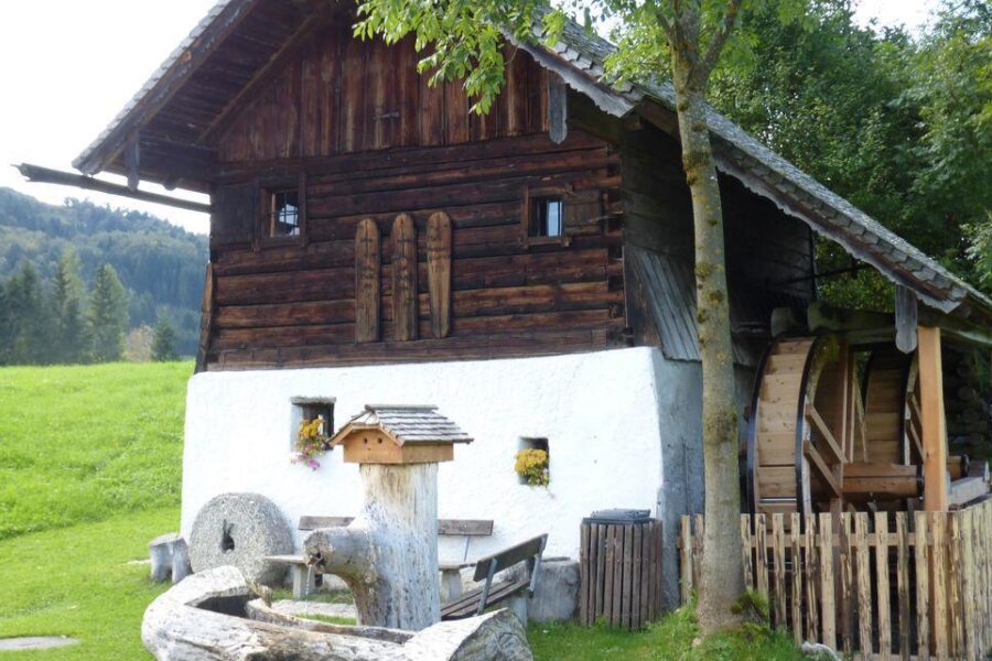 Waschlmühle neue Mühlräder