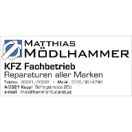 Matthias Mödlhammer - Kfz-Reparaturwerkstatt